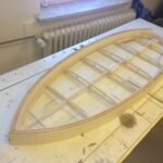 Hollow Wood Rahmen mit massiven Rails