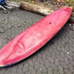 SUP mit dicker Epoxyschicht und Klebeband an den Kanten