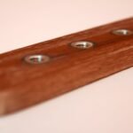 Detailaufnahme der Edelstahl-Plugs