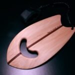 Konkave Unterseite des Handplanes
