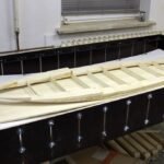 Holzrahmen liegt lose auf Unterdeck