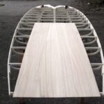 Paulownia-Einlage für Channel im Nose-Bereich des SUP
