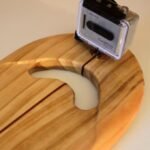 Griff des Holz-Handplanes