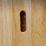 SUP-Griff aus Paulownia-Holz