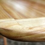 Detail der SUP-Nose aus Paulownia