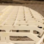 Großflächige Rippenaussparungen zur Gewichtsreduktion