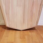 SUP-Tail-Block aus Mahagoni und Paulownia