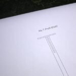 Integration von Alu-T-Profil zur Hydrofoil-Befestigung