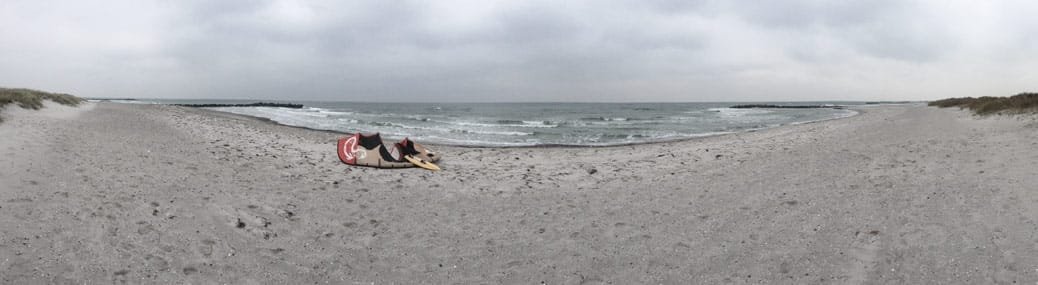 Kitesurfing in Brasilien/Kiel im November 2014