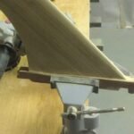 Finnenbasis mit Holzleisten geschützt