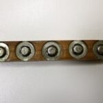Inserts mit Epoxy eingeklebt
