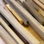 Leisten aus Holzresten