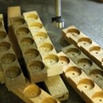 Breite Bohrung für Unterlegscheibe