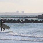 Breites Hybrid-Surfbooard aus Paulownia