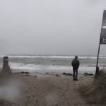 Strandweg in Grönwoldt - Chaos auf der Ostsee
