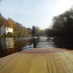 Schöne Häuser direkt am Wasser