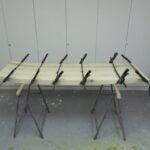 Verleimen des Holz-Blanks