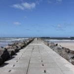 Neue Südmole in Hvide Sande